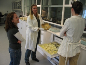 Tours of the Maryland Archaeological Conservation Lab are popular with visitors to Jefferson Patterson Park and Museum