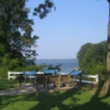 A quiet place to enjoy a view of the Patuxent River at Greenwell State Park