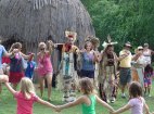 Special events, like Woodland Indian Discovery Day, bring focus to different aspects of life in early Maryland at Historic St. Mary's City.